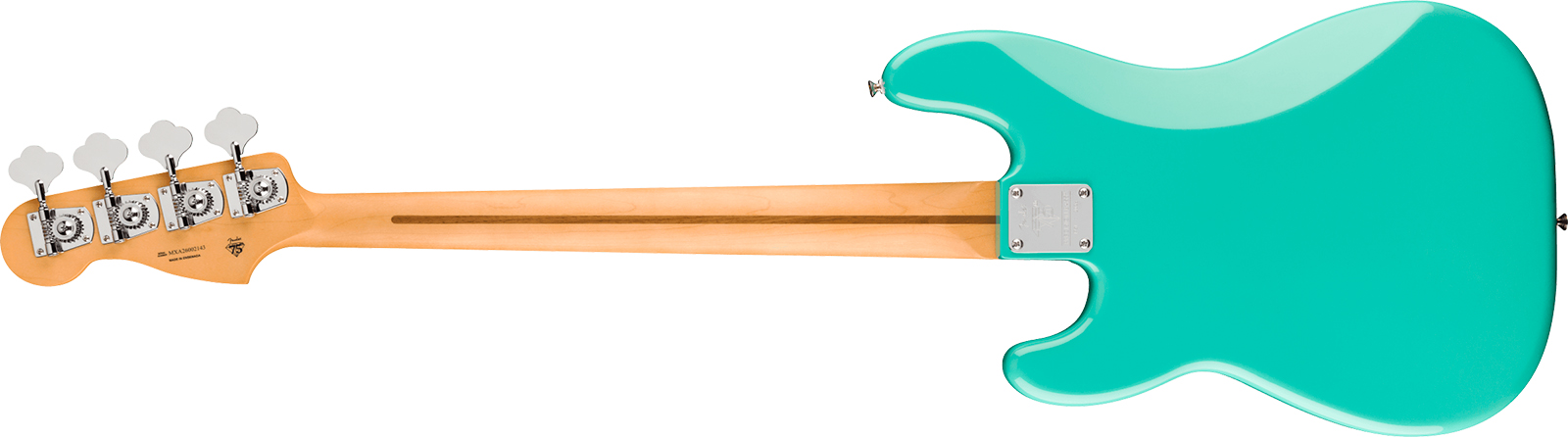 Fender Precision Bass Player Ii 75th Ann. Mex Ht 2s Rw - Seafoam Green - Solidbody E-bass - Variation 1