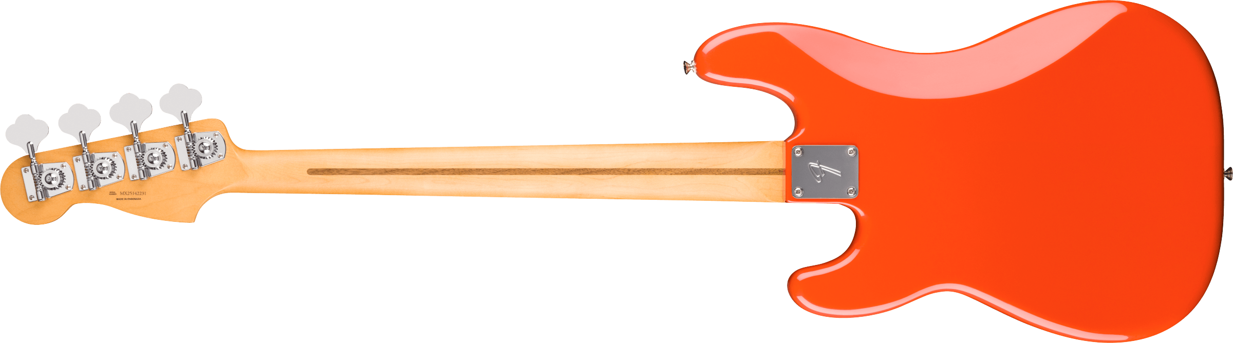 Fender Precision Bass Player Ii Mex Mn - Rallye Orange - Solidbody E-bass - Variation 1