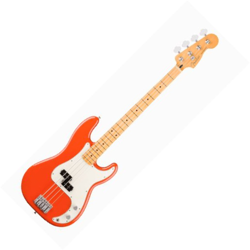 Fender Precision Bass Player Ii Mex Mn - Rallye Orange - Solidbody E-bass - Variation 1