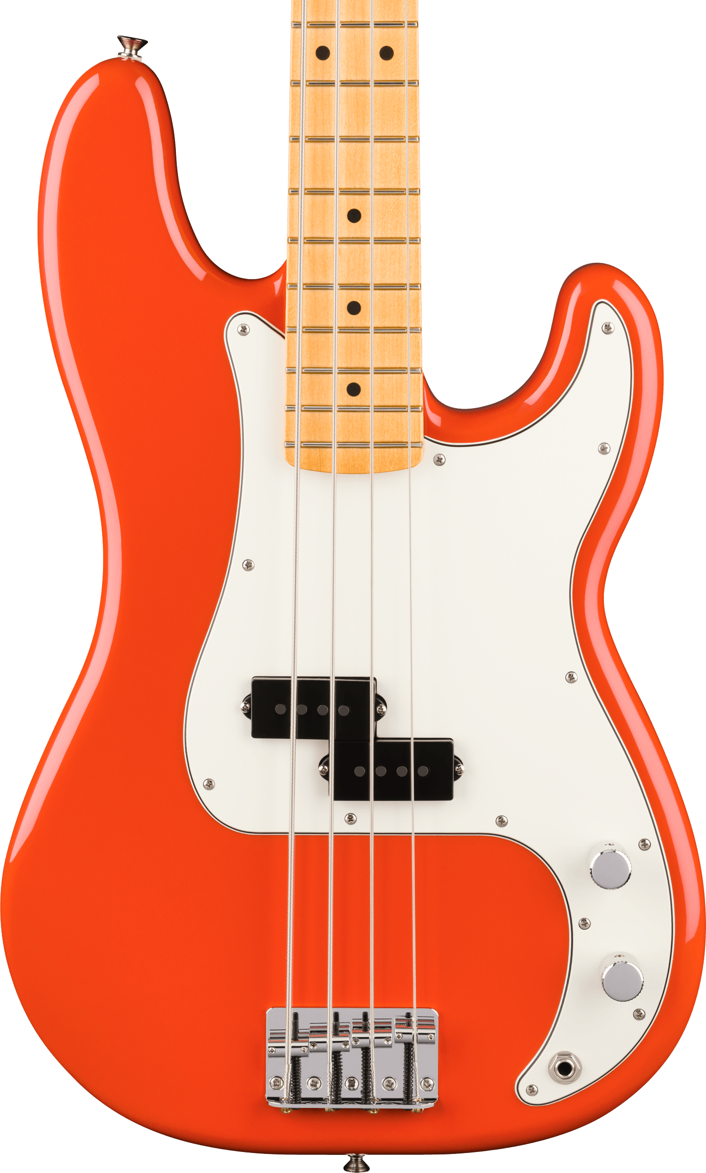 Fender Precision Bass Player Ii Mex Mn - Rallye Orange - Solidbody E-bass - Variation 2