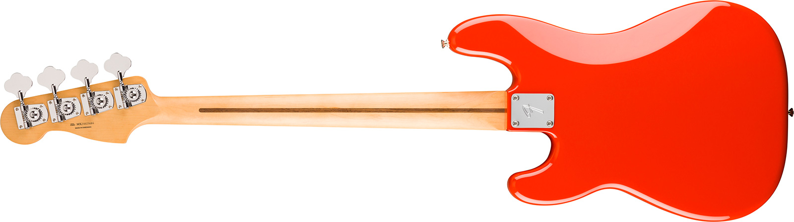 Fender Precision Bass Player Ii Mex Rw - Coral Red - Solidbody E-bass - Variation 1