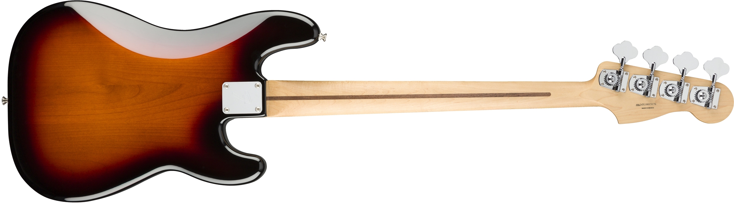 Fender Precision Bass Player Lh Gaucher Mex Pf - 3-color Sunburst - Solidbody E-bass - Variation 1