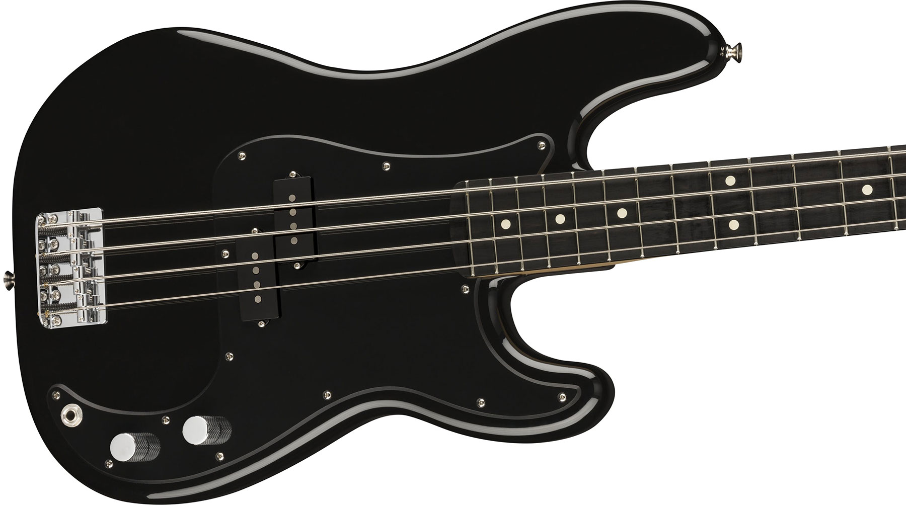 Fender Precision Bass Player Ltd Mex Eb - Black - Solidbody E-bass - Variation 2