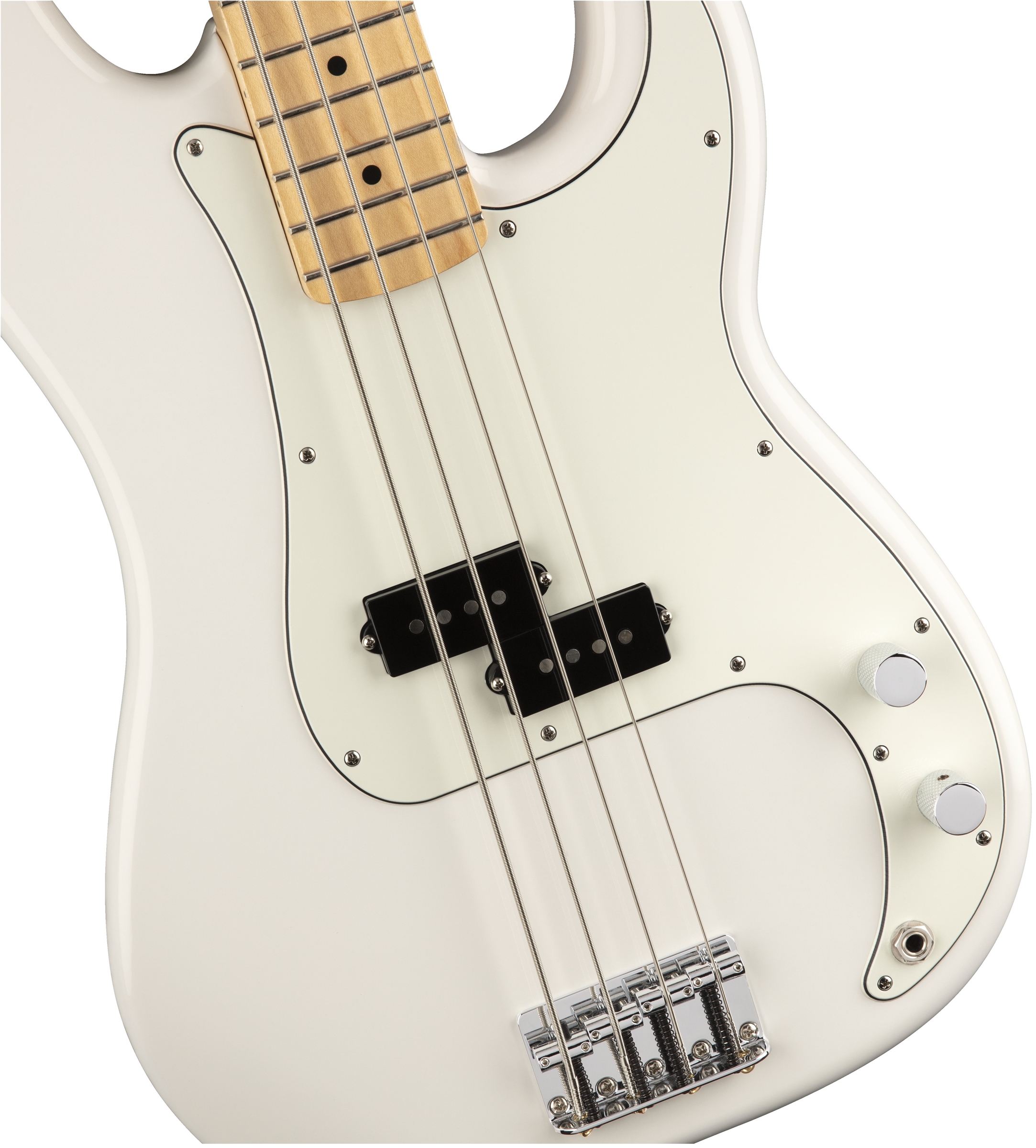 Fender Precision Bass Player Mex Mn - Polar White - Solidbody E-bass - Variation 2