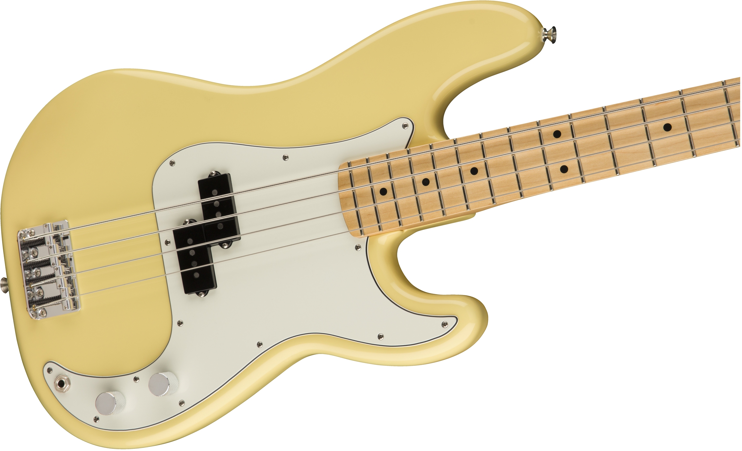 Fender Precision Bass Player Mex Mn - Buttercream - Solidbody E-bass - Variation 3