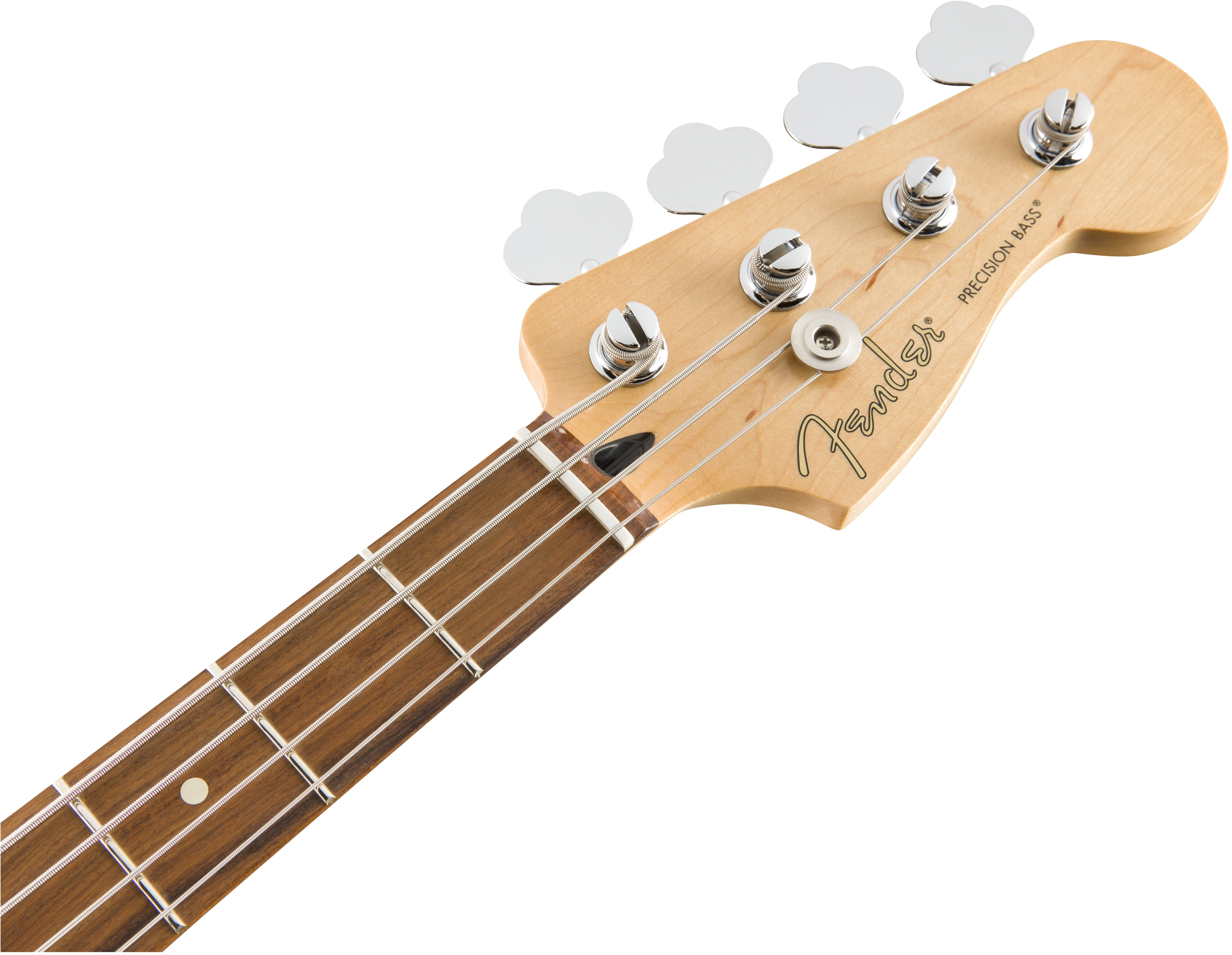 Fender Precision Bass Player Mex Pf - Polar White - Solidbody E-bass - Variation 4