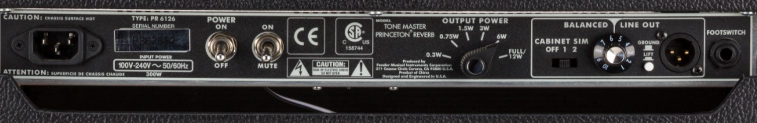 Fender Princeton Reverb Tone Master 0.3/0.75/1.5/3/6/12w 1x10 - Combo für E-Gitarre - Variation 4