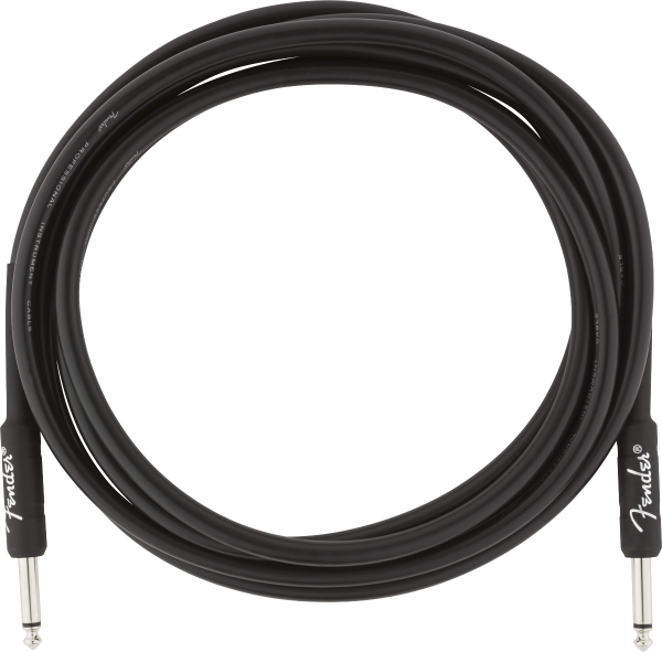Kabel Fender Professional Instrument Cable, Straight/Straight, 10ft - Black