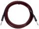 Professional Instrument Cable, Straight/Straight, 10ft - Red Tweed
