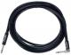 Professional Instrument Cable, Straight/Angle, 10ft - Black