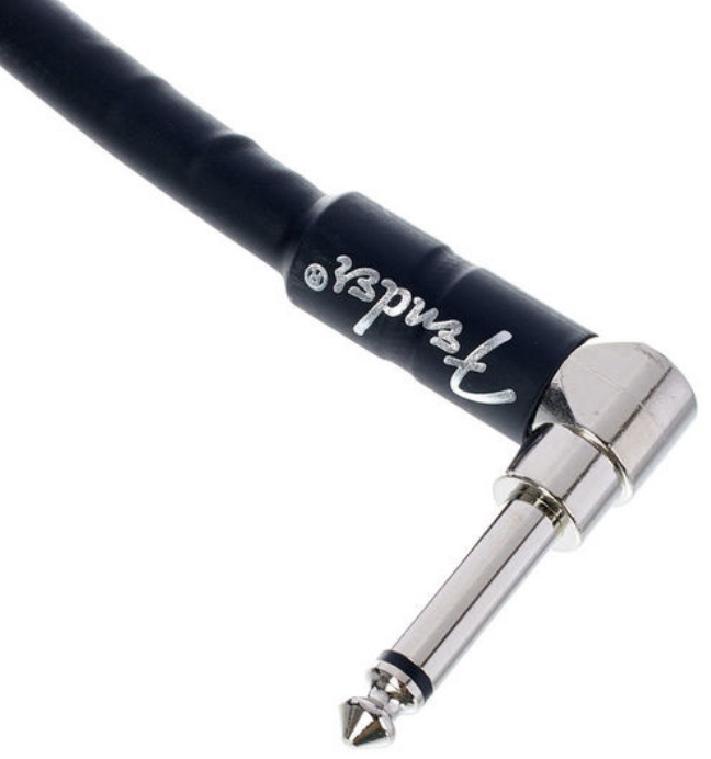 Fender Professional Instrument Cable Droit/coude 10ft Black - Kabel - Variation 1