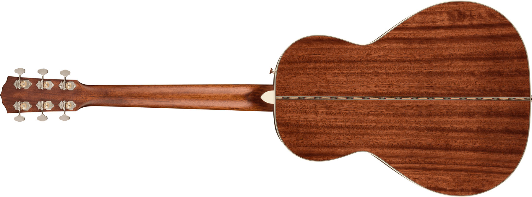Fender Ps-220e Paramount Parlor Epicea Acajou Ova - Natural - Elektroakustische Gitarre - Variation 1
