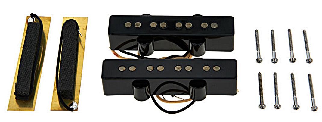 Fender Pure Vintage '74 Jazz Bass Pickups 2-set Alnico 5 - Bass Tonabnehmer - Variation 2