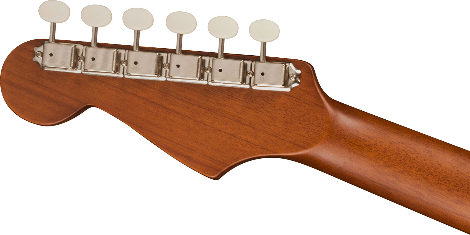 Fender Redondo Mini All Mahogany California Ltd Dreadnought 1/2 Tout Acajou Noy - Natural Satin - Western-Reisegitarre - Variation 3