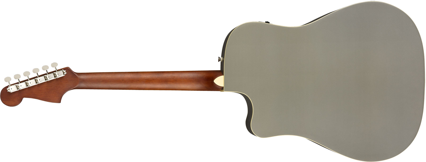 Fender Redondo Player California Dreadnought Cw Epicea Acajou Wal - Slate Satin - Elektroakustische Gitarre - Variation 1