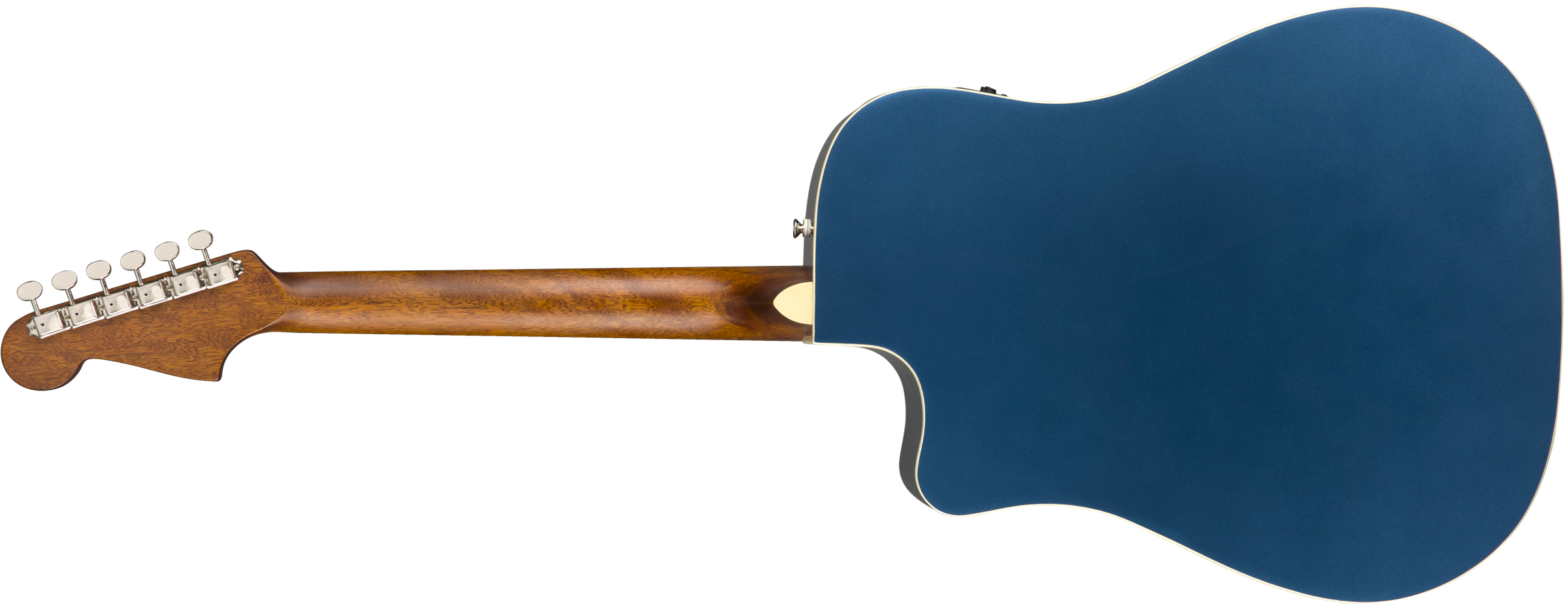 Fender Redondo California Player Dreadnought Cw Epicea Acajou Pau - Belmont Blue - Elektroakustische Gitarre - Variation 6