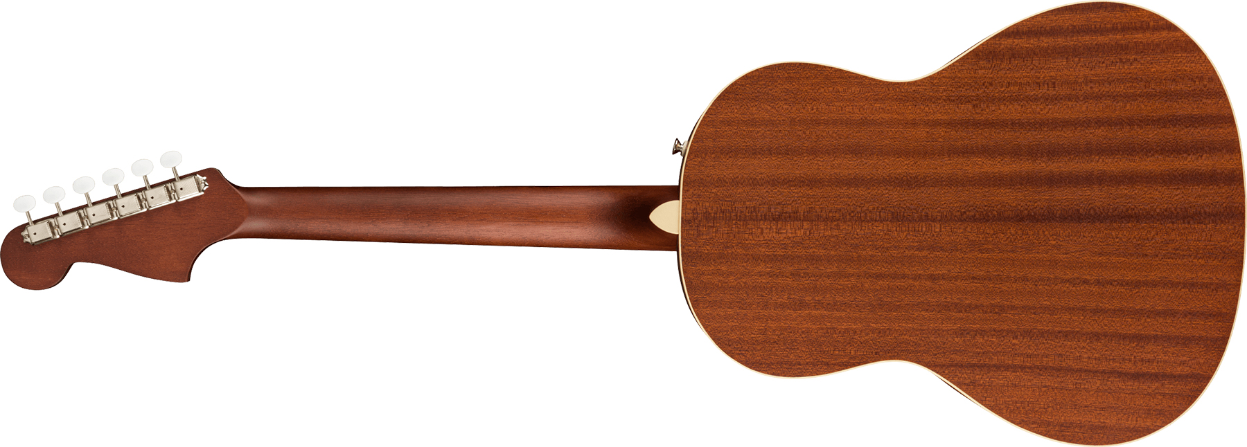 Fender Sonoran Mini All Mahogany Tout Acajou Wal - Natural Satin - Western-Reisegitarre - Variation 1