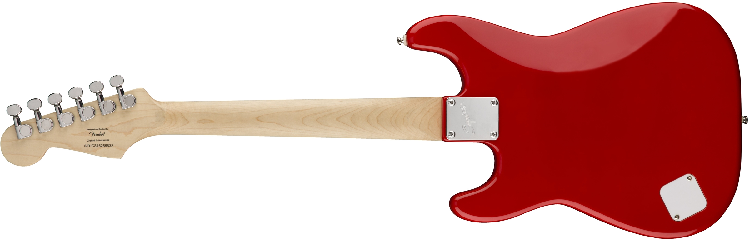 Squier Squier Mini Strat V2 Ht Sss Lau - Torino Red - E-Gitarre für Kinder - Variation 1
