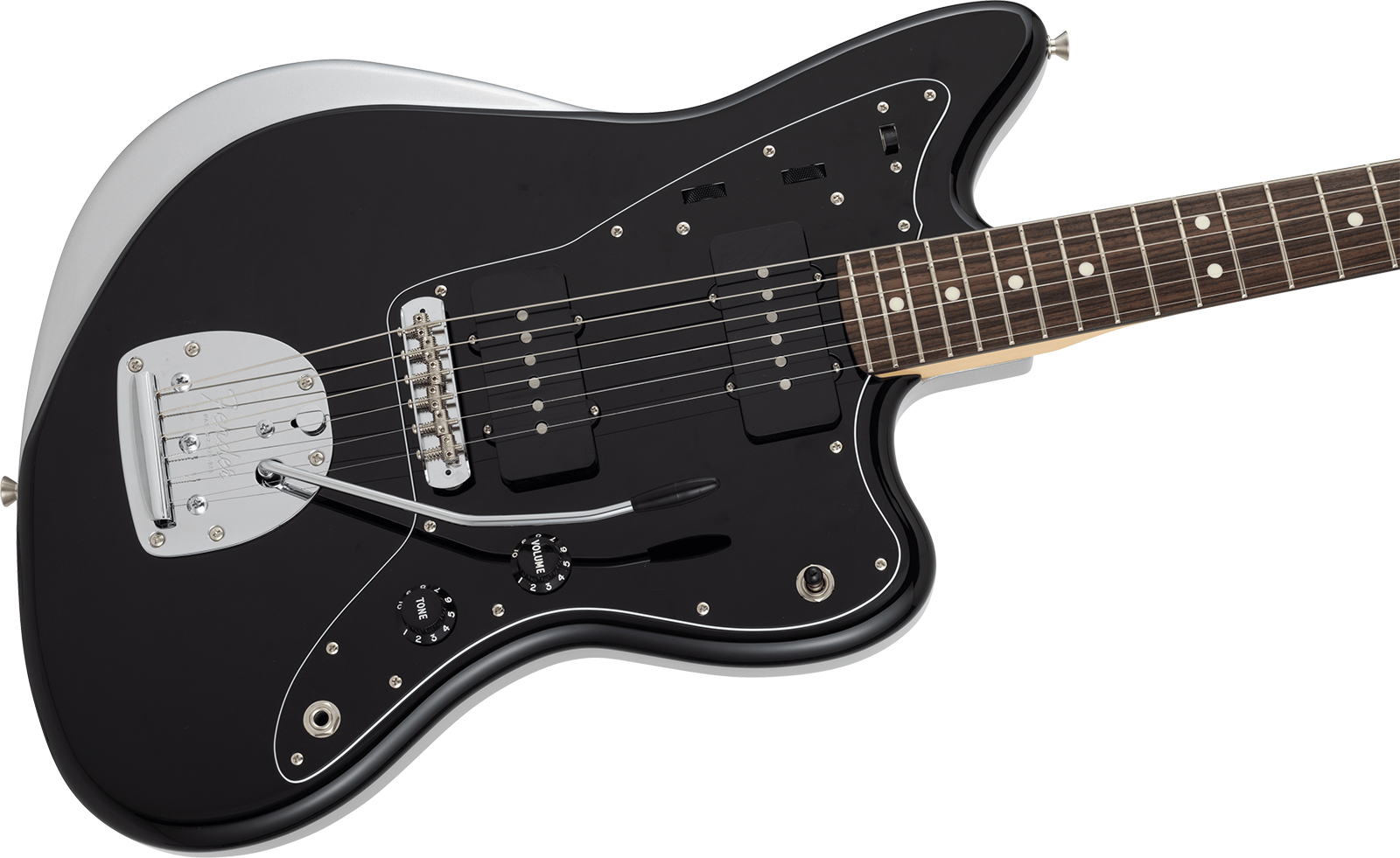 Fender Starmaster Mij Ltd Jap 2s Trem Rw - Black - Retro-Rock-E-Gitarre - Variation 2