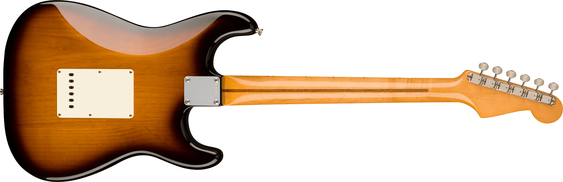 Fender Strat 1957 American Vintage Ii Lh Gaucher Usa 3s Trem Mn - 2-color Sunburst - E-Gitarre für Linkshänder - Variation 1