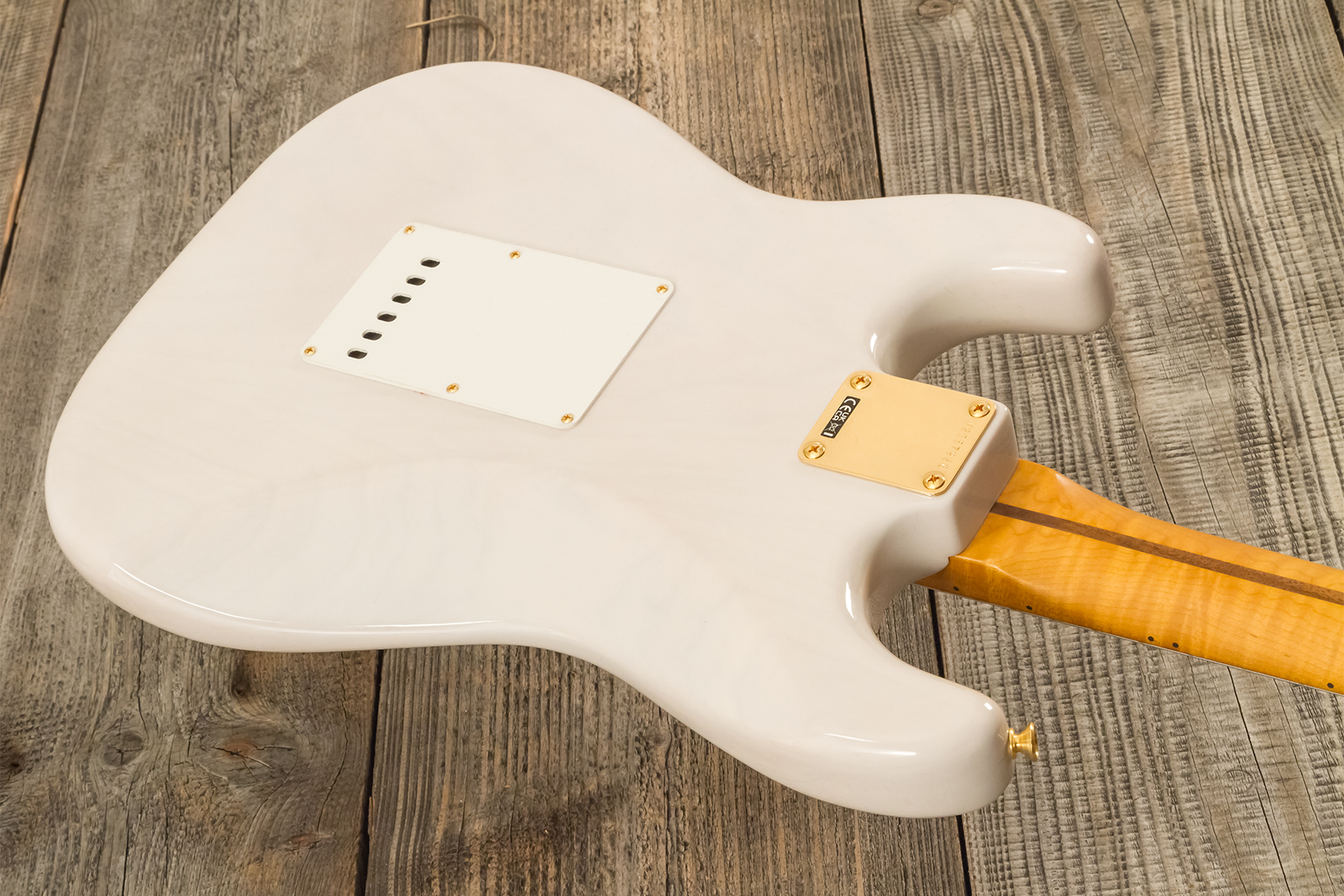 Fender Strat 1957 American Vintage Ii Ltd Usa 3s Trem Mn - White Blonde - E-Gitarre in Str-Form - Variation 8