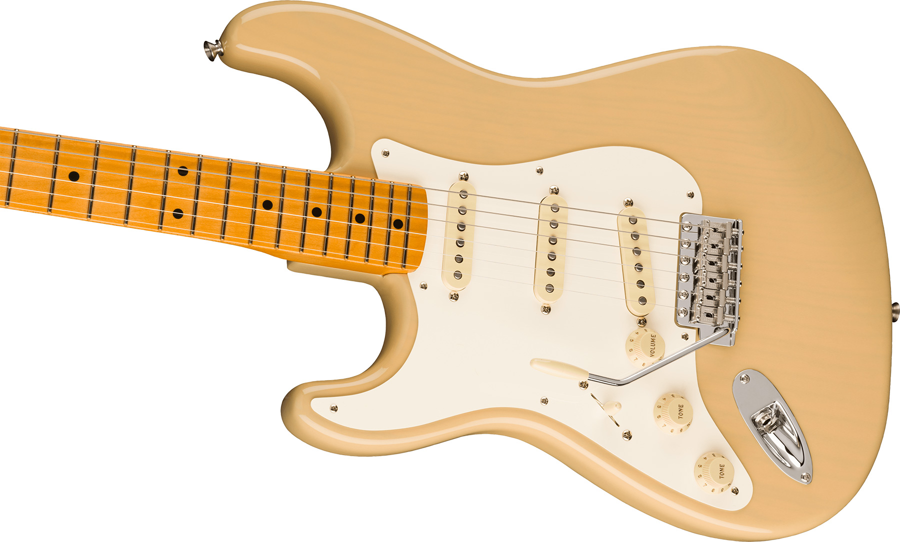 Fender Strat 1957 American Vintage Ii Lh Gaucher Usa 3s Trem Mn - Vintage Blonde - E-Gitarre für Linkshänder - Variation 2