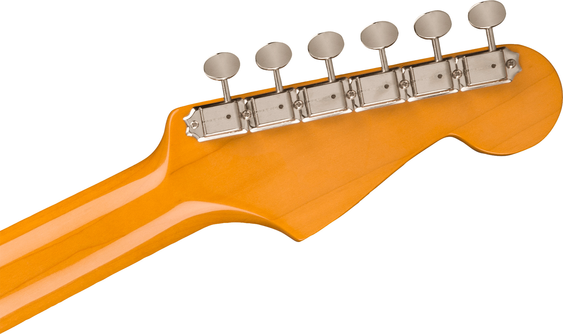 Fender Strat 1961 American Vintage Ii Lh Gaucher Usa 3s Trem Rw - Olympic White - E-Gitarre für Linkshänder - Variation 3