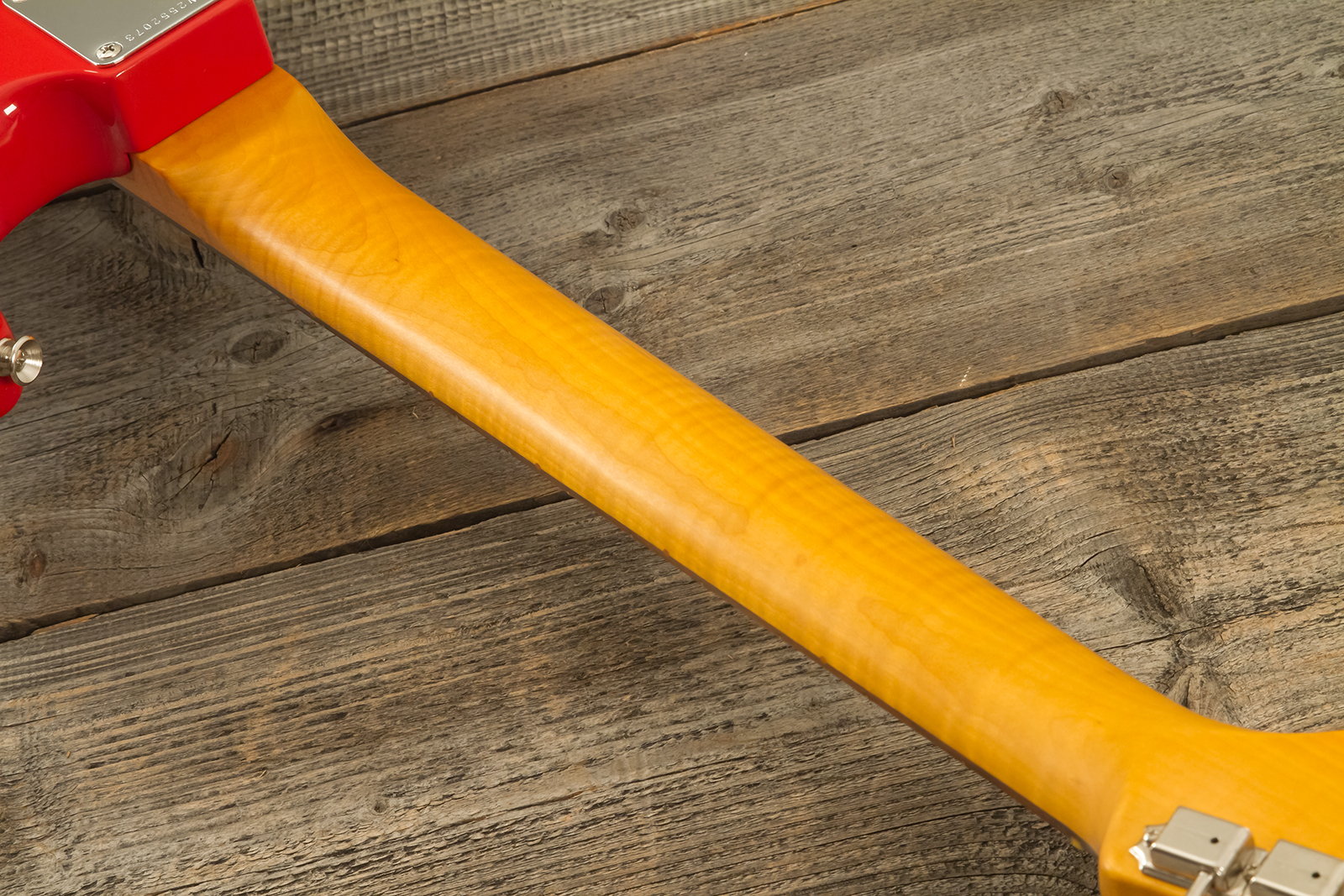 Fender Strat 1961 American Vintage Ii Ltd Usa 3s Trem Rw - Fiesta Red - E-Gitarre in Str-Form - Variation 9