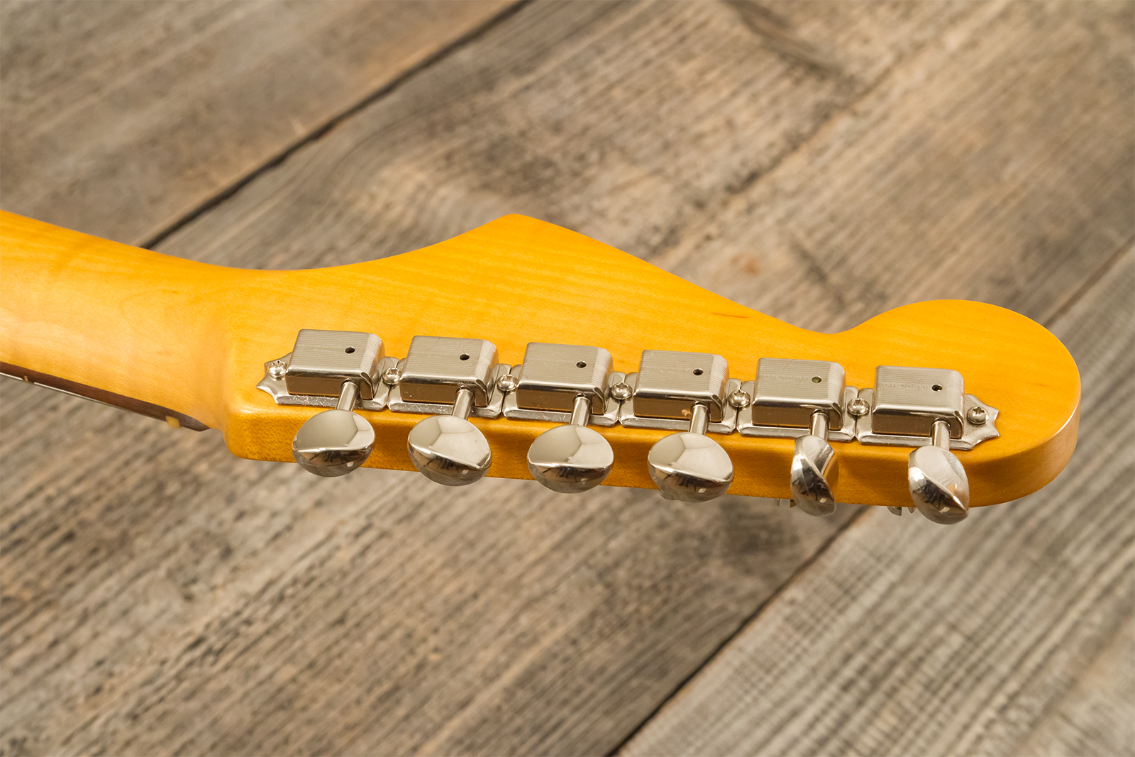 Fender Strat 1961 American Vintage Ii Ltd Usa 3s Trem Rw - Fiesta Red - E-Gitarre in Str-Form - Variation 10