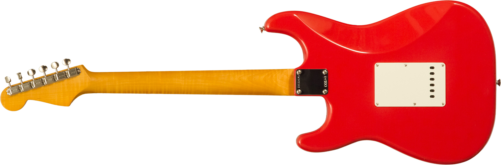 Fender Strat 1961 American Vintage Ii Ltd Usa 3s Trem Rw - Fiesta Red - E-Gitarre in Str-Form - Variation 1