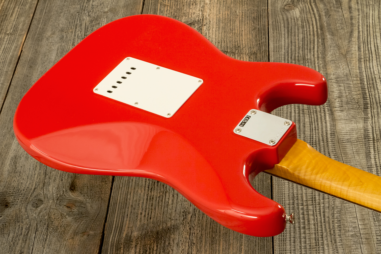 Fender Strat 1961 American Vintage Ii Ltd Usa 3s Trem Rw - Fiesta Red - E-Gitarre in Str-Form - Variation 7