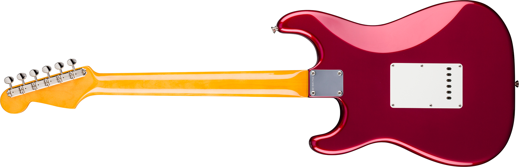 Fender Strat 1965 American Vintage Ii Usa 3s Trem Rw - Candy Apple Red - E-Gitarre in Str-Form - Variation 1