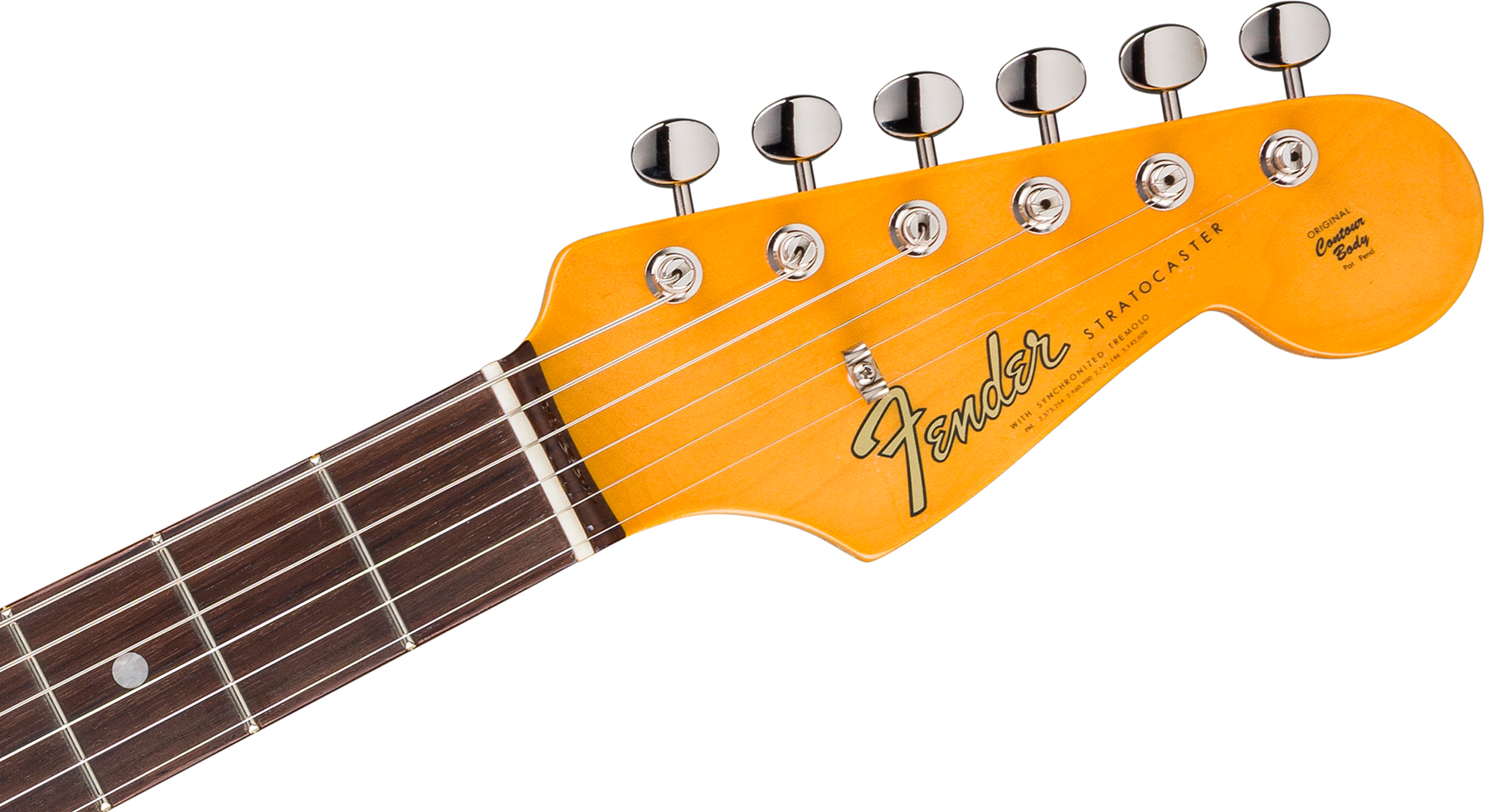 Fender Strat 1965 American Vintage Ii Usa 3s Trem Rw - Candy Apple Red - E-Gitarre in Str-Form - Variation 3
