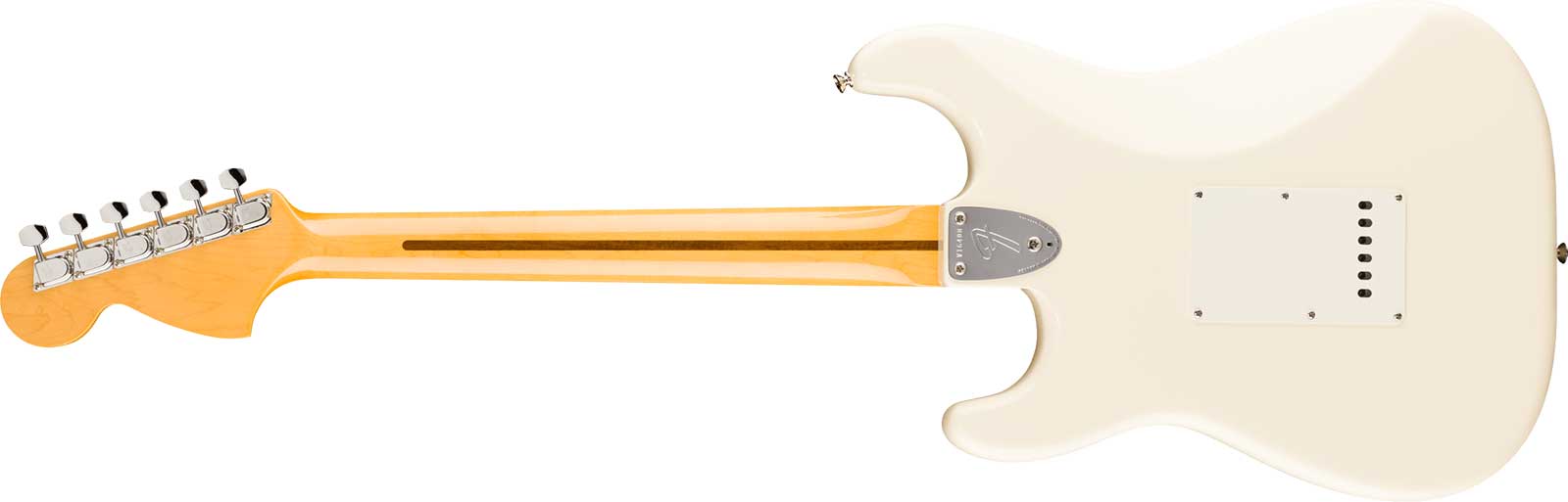 Fender Strat 1973 American Vintage Ii Ltd Usa 3s Trem Mn - Olympic White - E-Gitarre in Str-Form - Variation 1