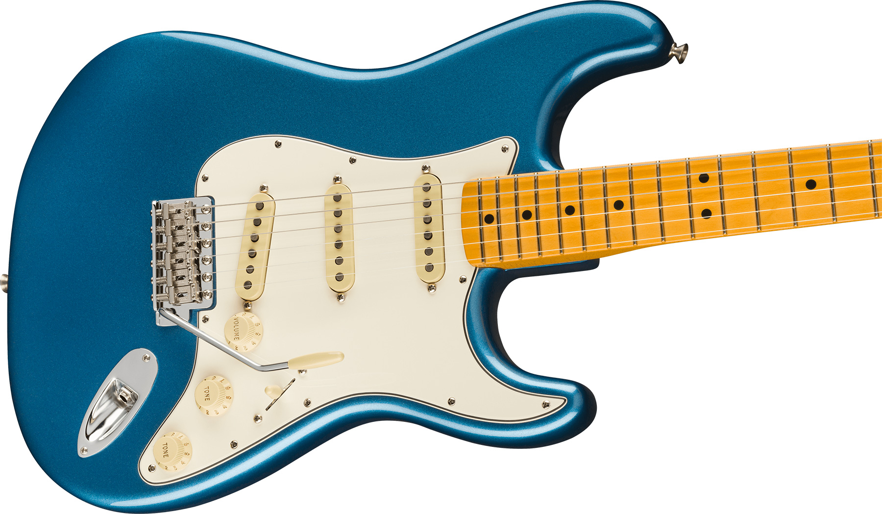 Fender Strat 1973 American Vintage Ii Usa 3s Trem Mn - Lake Placid Blue - E-Gitarre in Str-Form - Variation 2