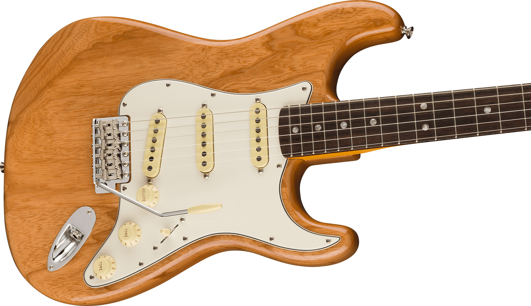 Fender Strat 1973 American Vintage Ii Usa 3s Trem Rw - Aged Natural - E-Gitarre in Str-Form - Variation 2