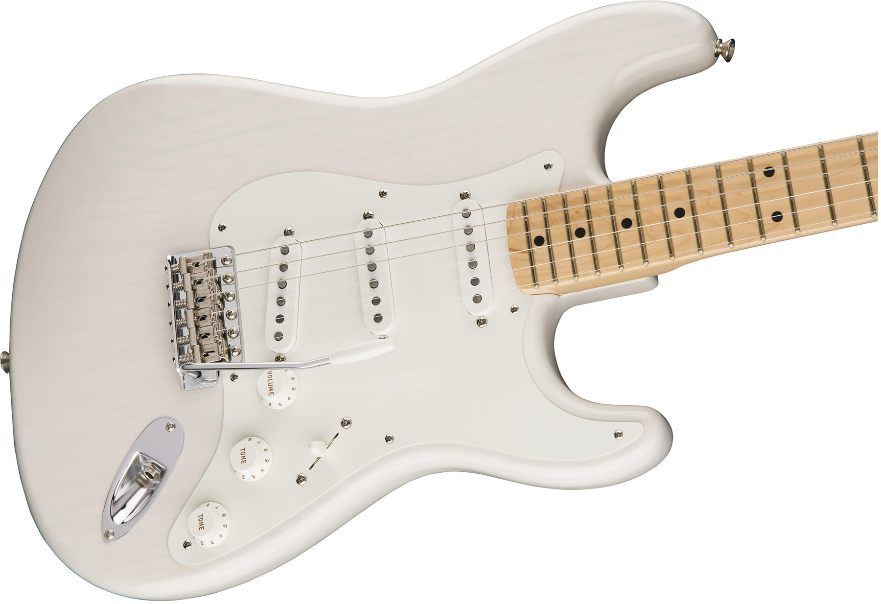 Fender Strat '50s American Original Usa Sss Mn - White Blonde - E-Gitarre in Str-Form - Variation 3