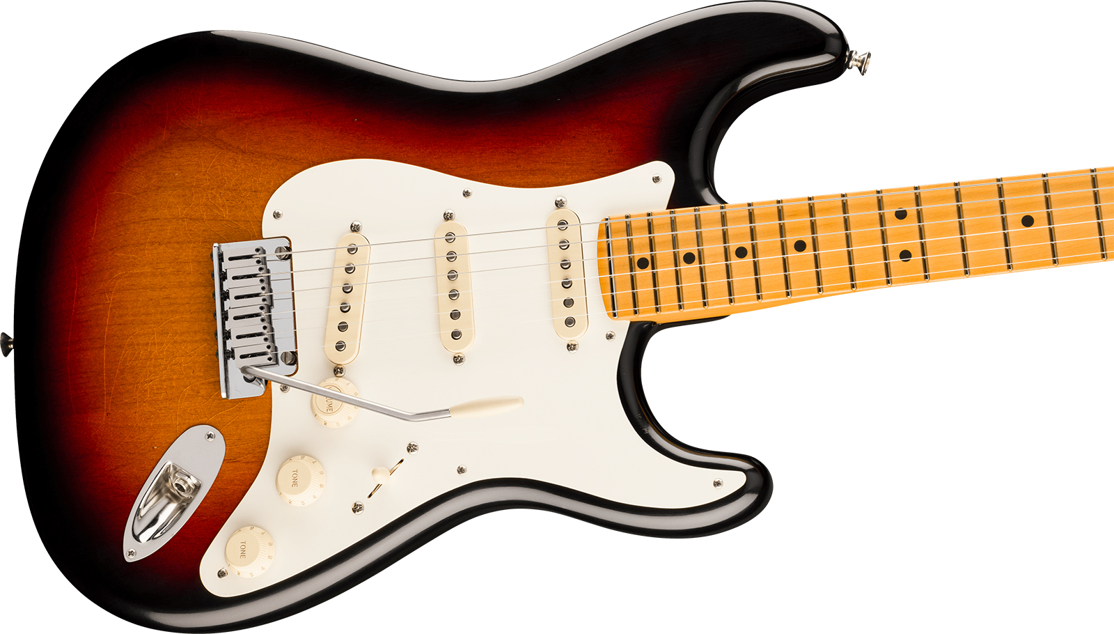 Fender Strat 50s American Ultra Luxe Usa 3s Trem Mn - 3-color Sunburst - E-Gitarre in Str-Form - Variation 2