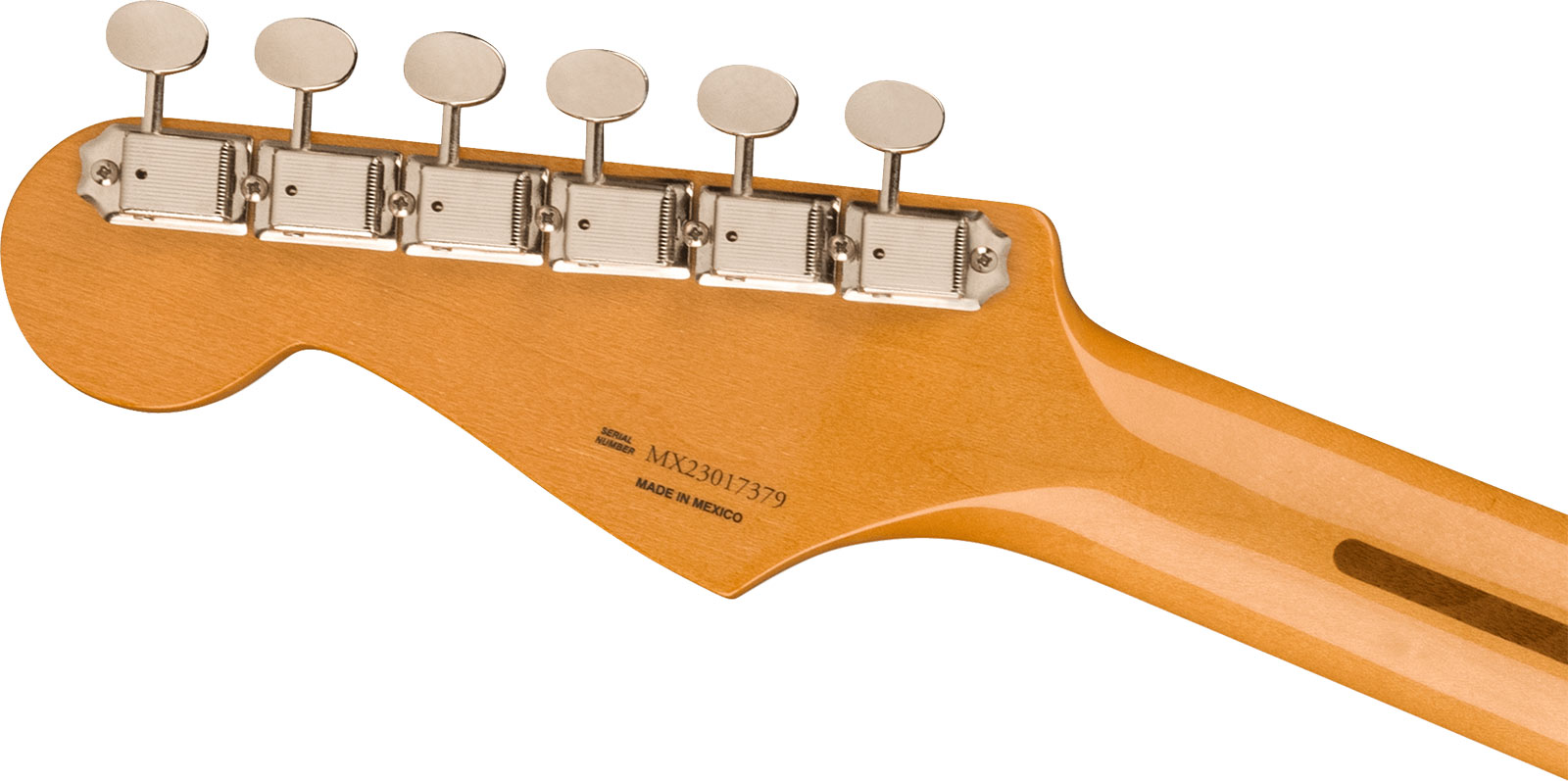 Fender Strat 50s Vintera 2 Mex 3s Trem Mn - Black - E-Gitarre in Str-Form - Variation 3