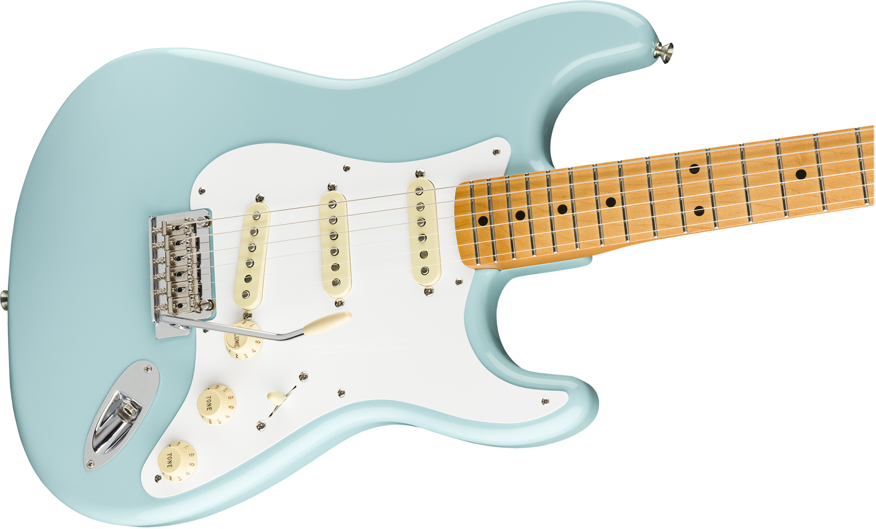 Fender Strat 50s Vintera Modified Mex Mn - Daphne Blue - E-Gitarre in Str-Form - Variation 2