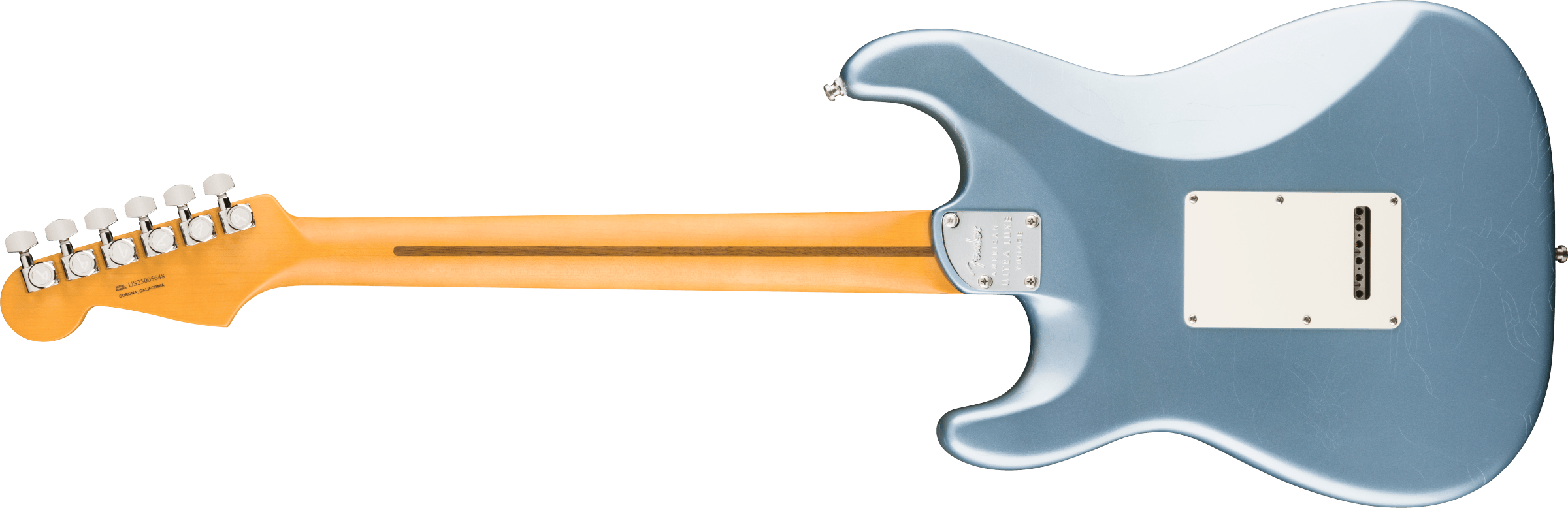 Fender Strat 60s American Ultra Luxe Ltd Usa 3s Trem Mn - Ice Blue Metallic - E-Gitarre in Str-Form - Variation 1