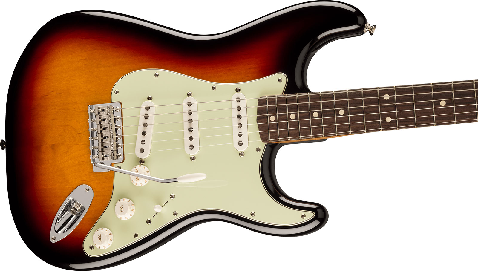 Fender Strat 60s Vintera 2 Mex 3s Trem Rw - 3-color Sunburst - E-Gitarre in Str-Form - Variation 2