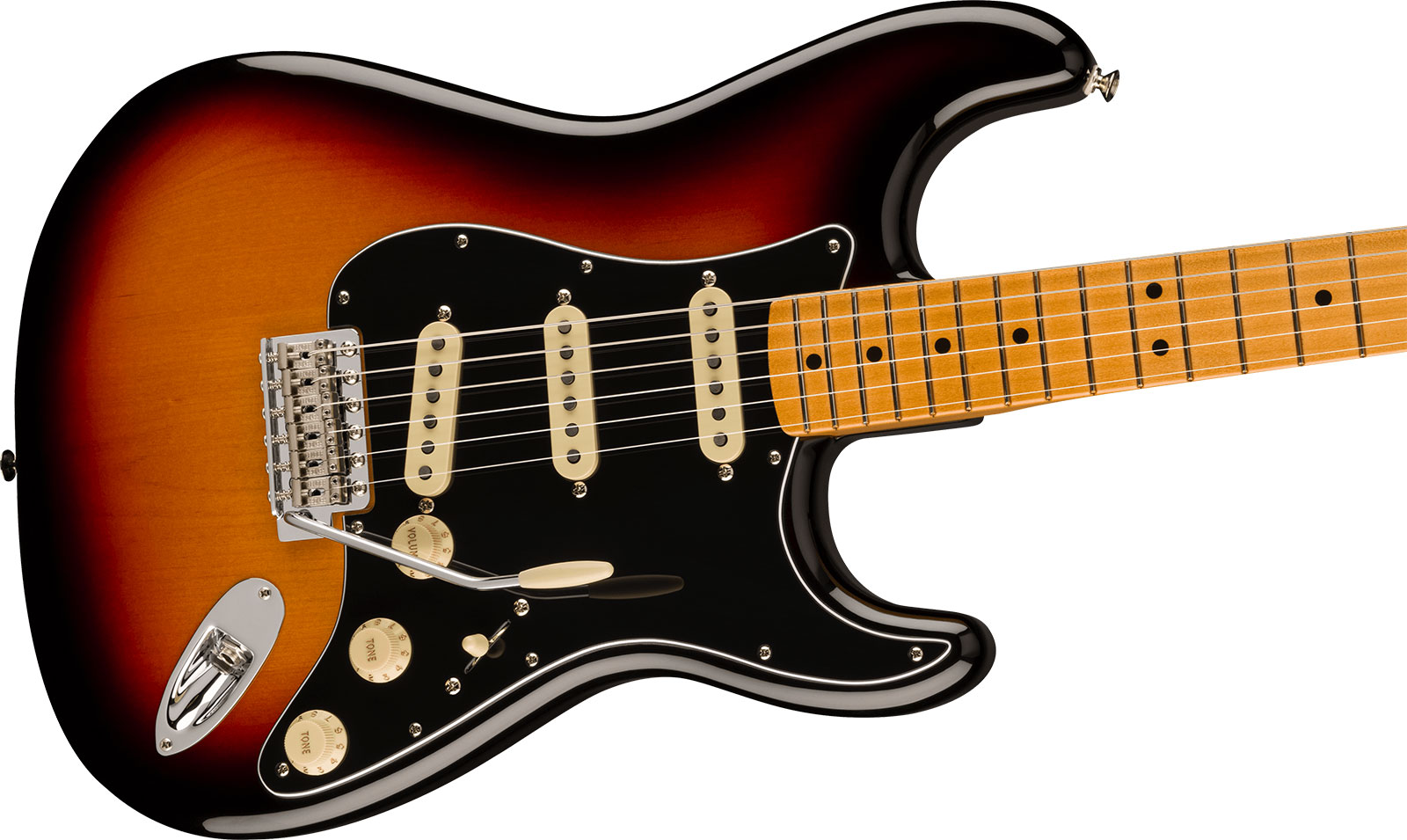 Fender Strat 70s Vintera 2 Mex 3s Trem Mn - 3-color Sunburst - E-Gitarre in Str-Form - Variation 2