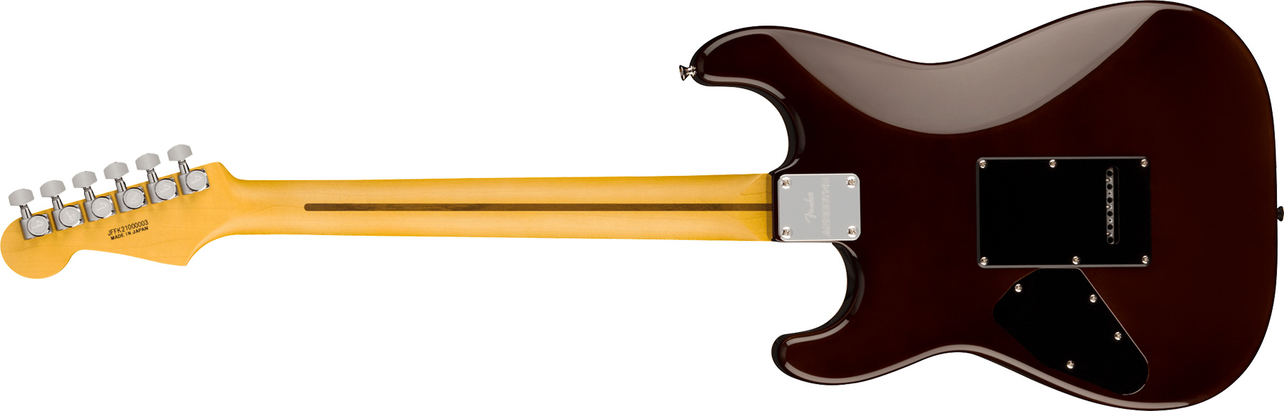 Fender Strat Aerodyne Special Jap 3s Trem Rw - Chocolate Burst - E-Gitarre in Str-Form - Variation 1