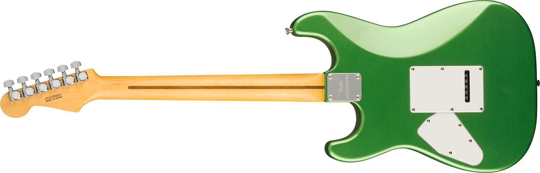 Fender Strat Aerodyne Special Jap Trem Hss Mn - Speed Green Metallic - E-Gitarre in Str-Form - Variation 1