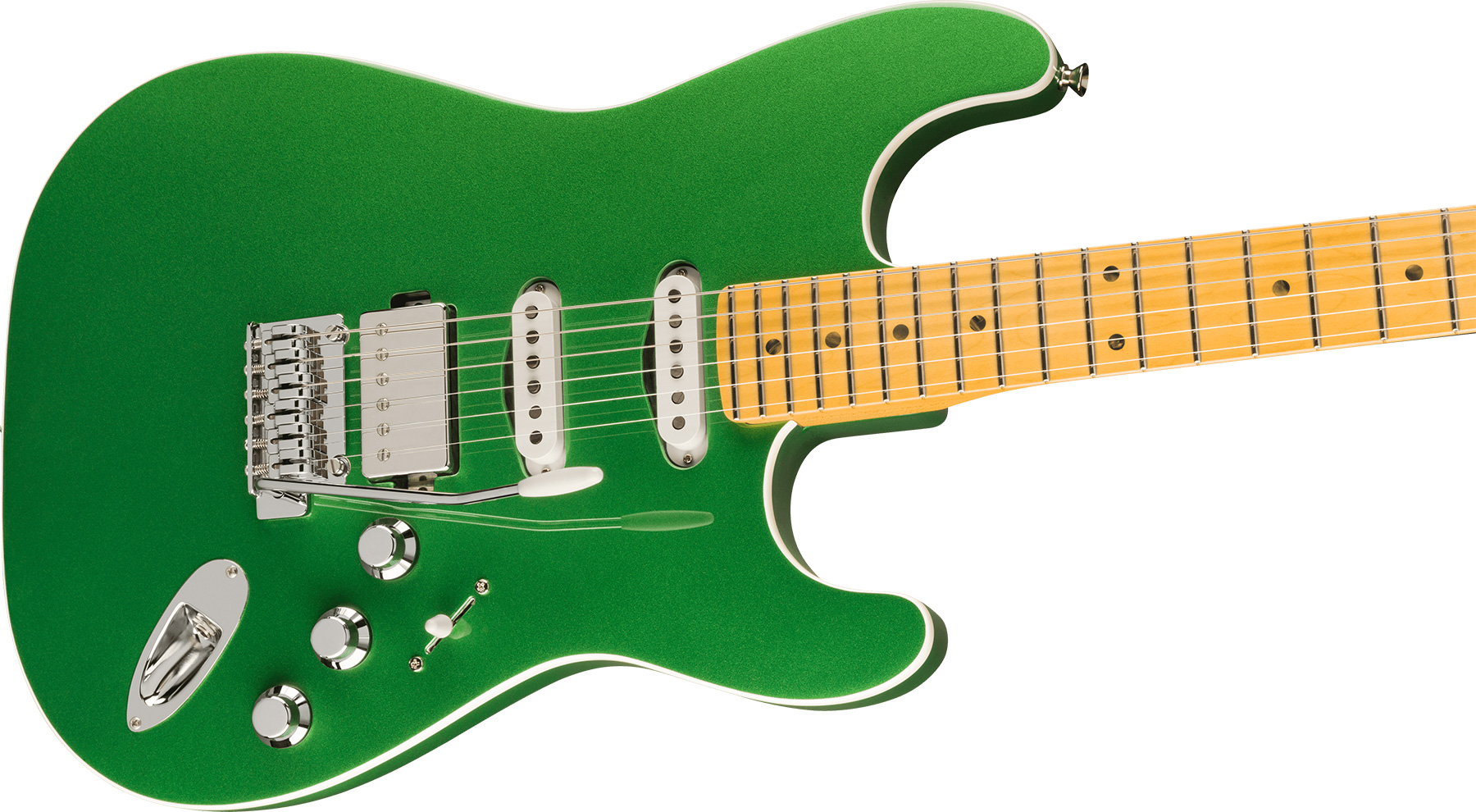 Fender Strat Aerodyne Special Jap Trem Hss Mn - Speed Green Metallic - E-Gitarre in Str-Form - Variation 2