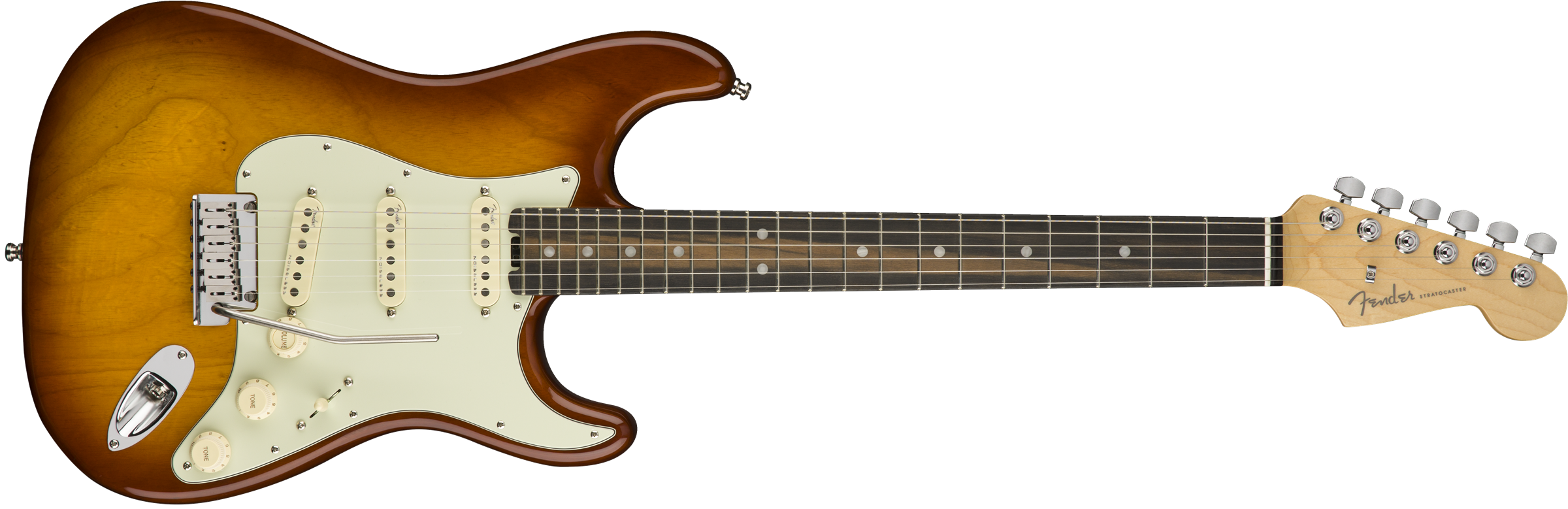 Fender Strat American Elite Usa 2018 3s Eb - Tobacco Sunburst - E-Gitarre in Str-Form - Variation 1
