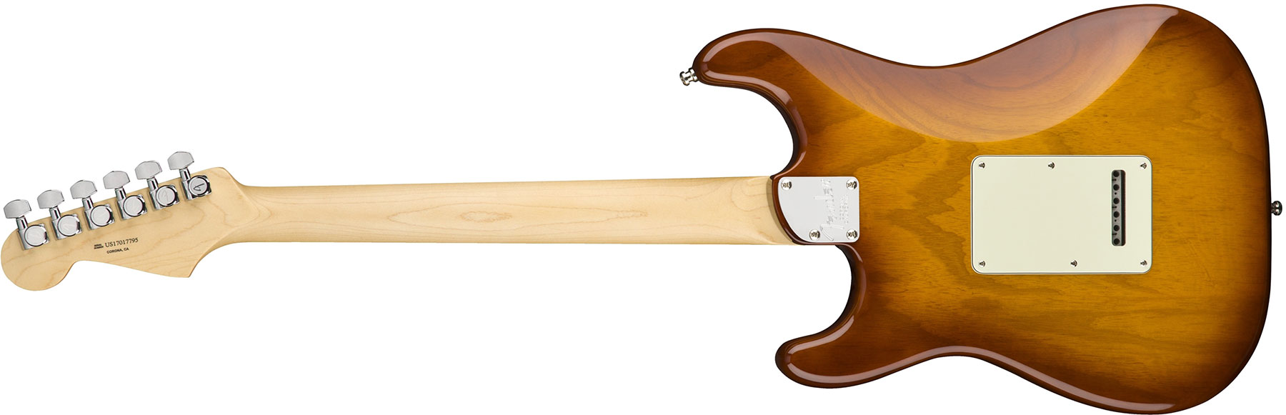 Fender Strat American Elite Usa 2018 3s Eb - Tobacco Sunburst - E-Gitarre in Str-Form - Variation 2