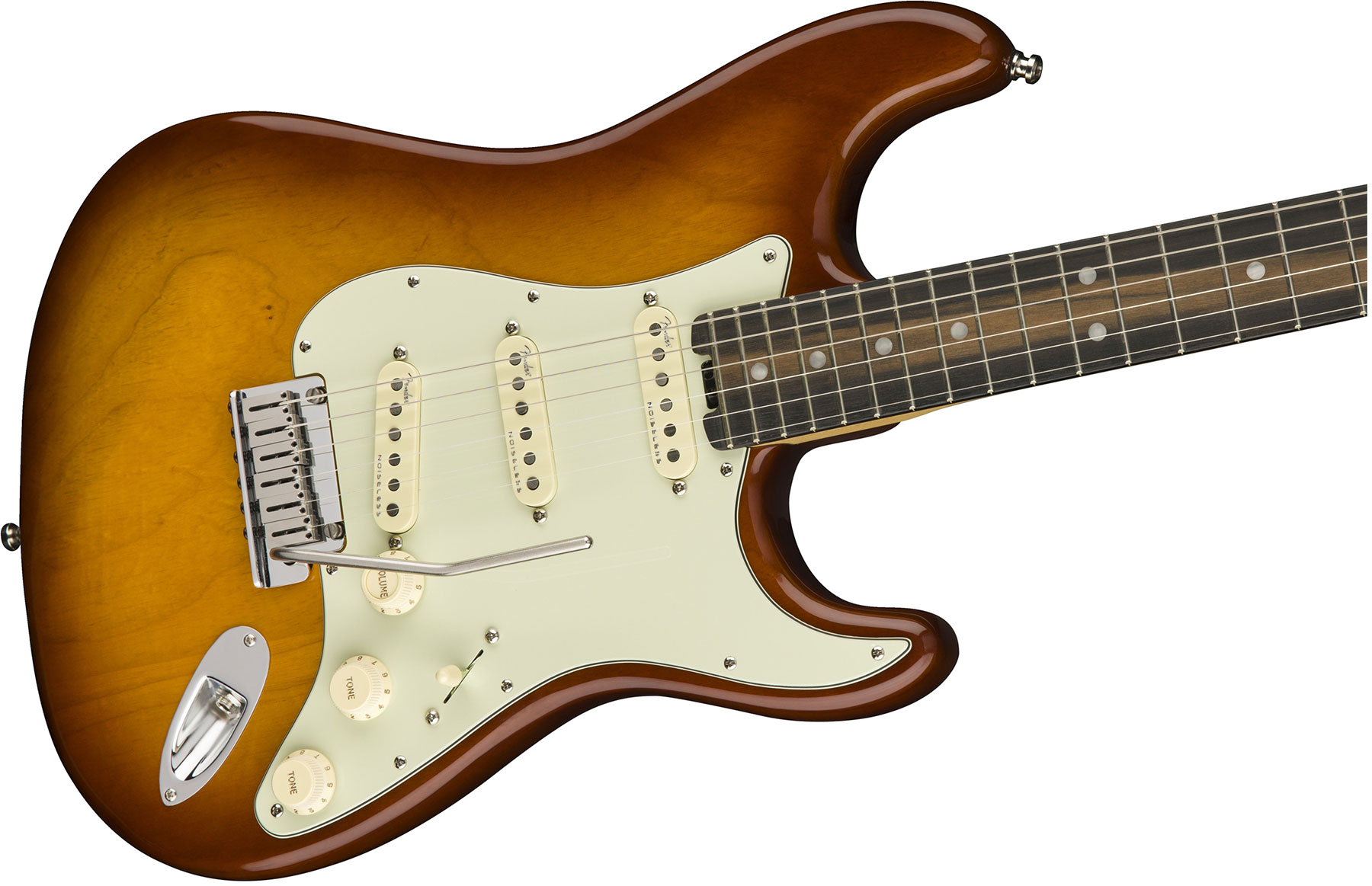 Fender Strat American Elite Usa 2018 3s Eb - Tobacco Sunburst - E-Gitarre in Str-Form - Variation 3