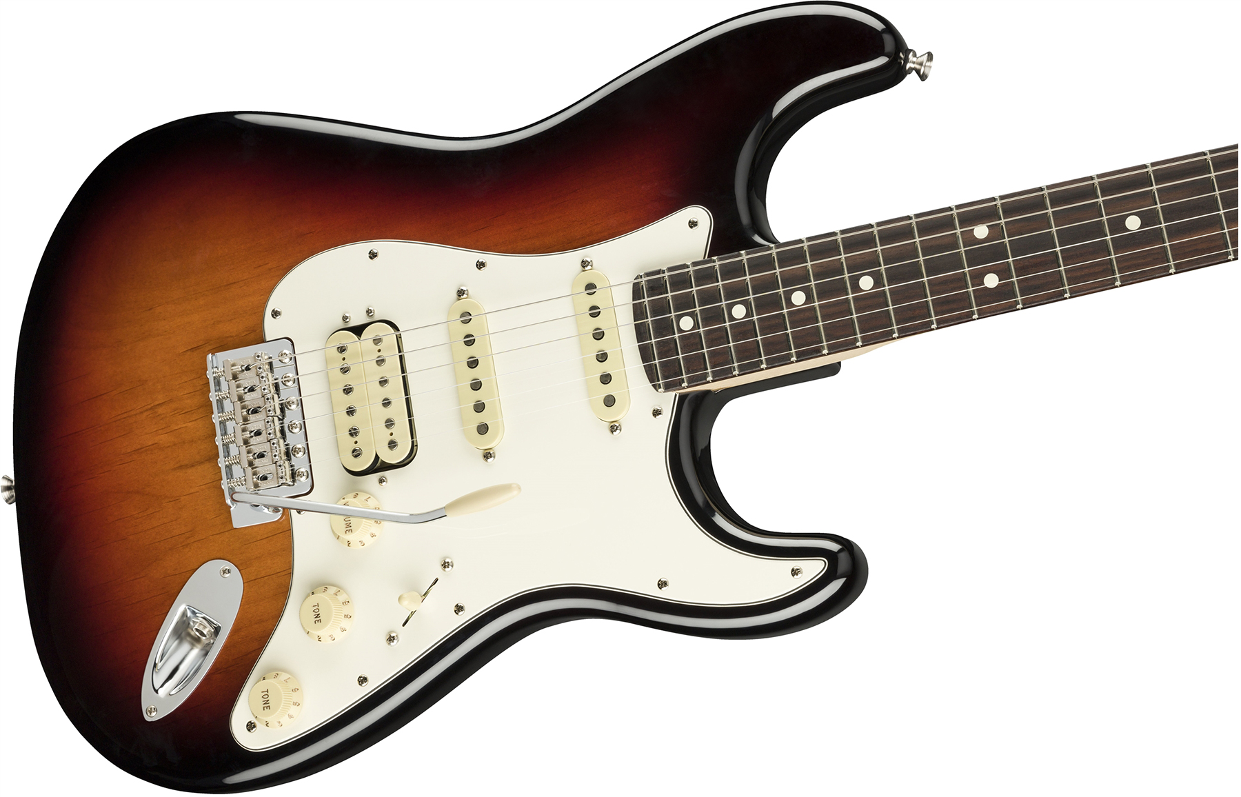 Fender Strat American Performer Usa Hss Rw - 3 Color Sunburst - E-Gitarre in Str-Form - Variation 2